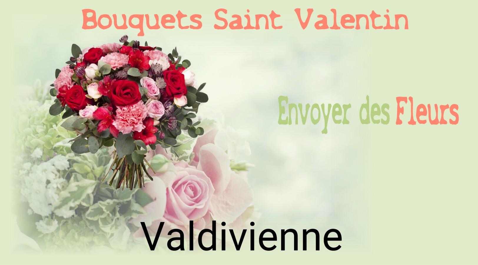Roses de Saint-Valentin livrées à Valdivienne